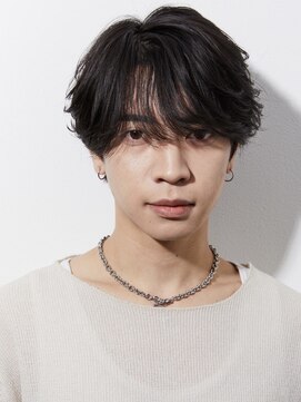 グロウ 横浜店(glow) 韓流シースルーマッシュ×ニュアンスパーマ