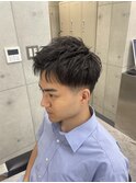 アップバングショート