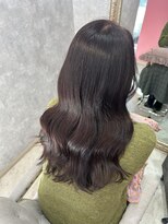 ユルフ(yulf)&nbsp;ブリーチなしの甘めピンクブラウン♪