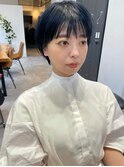 【３０代４０代５０代】マイナス5歳ショート/ネイビー/豊中