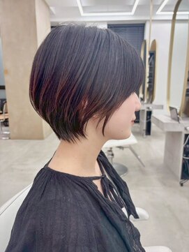 ノエ ナゴヤ(NOE NAGOYA) ミディアムヘア/暗めカラー/グランマッシュ/名駅y21