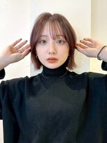 ロンドリゼル 札幌(Lond RiseL)&nbsp;マロンベージュ/ボブ/前髪/レイヤー/小顔/髪質改善/縮毛矯正札幌