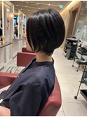 ストレートショートボブ