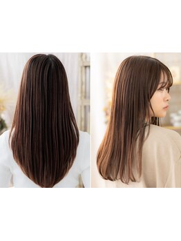 大宮駅30秒★縮毛矯正だけじゃない!カット手法/最新科学トリートメントで髪質改善…髪に寄り添う悩み改善◎