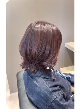 大人のレイヤーボブ