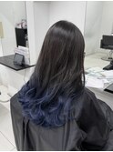 ネイビーブルーグラデーションカラー