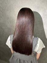 ニュイ 高槻 阪急茨木店(nui) 着物ヘア/ダークアッシュ/ミディアムレイヤーカット/茨木