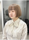 【SAKI】アンブレラカラー×ボブ