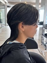 エルマーク 松山(L-MARK)&nbsp;メンズウルフ/メンズ/センターパート/men's/ウルフヘア