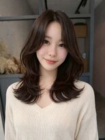 エトワ 中央店(etoi)&nbsp;大分ミディアムボブレイヤー軽め韓国レイヤーくびれスタイル