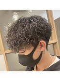波巻きスパイラル 波巻きパーマ スパイラルパーマ