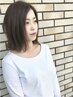 白髪染めカラー(全体)+カット+パールトリートメント ¥7100→¥6500