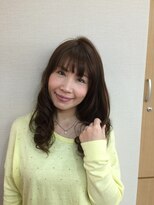 ヘアデザイン ラポール 茨木店(hair design Rapport)&nbsp;フェアリーカールで大人かわいいコケティッシュ抜け感スタイル
