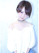 ラウンジ モリオ イケブクロ(Lounge MORIO Ikebukuro) 【morio池袋】可愛い黒髪マッシュショート