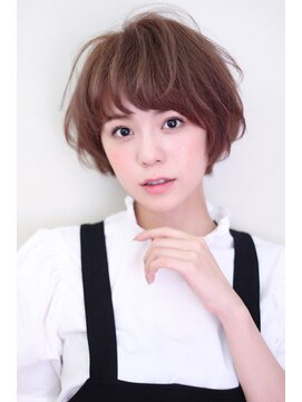 クーエフー(coo et fuu) マッシュショートにミルクティーベージュ♪藤沢 ふんわり小顔