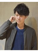ナチュラルカールメンズSHORT