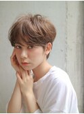 【DaVin中目黒】フレンチボブマニッシュショートネイビーカラー