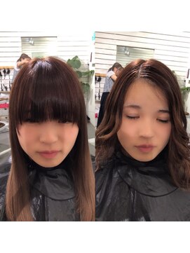 ビーヘアサロン(Beee hair salon) 【渋谷エクステBeee/安部 郁美】A/W NewStyle前髪エクステ