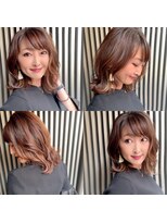 チョビー 銀座(chobii)&nbsp;チョビー銀座桜井　大人インナーカラー　大人可愛い