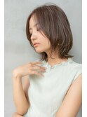大人かわいい/小顔ヘア/20代30代40代/アッシュカラー