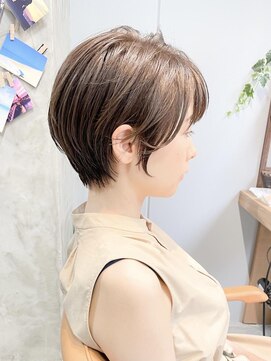 ヘアアンドライフ エジェリデイズ(hair&life egerie days) 髪質改善大人美人ショート/恵比寿　保谷裕樹