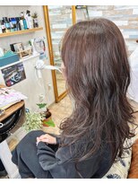 ハウオリ ヘアーワークス(Hauoli hair works)&nbsp;初カラー×グレージュ
