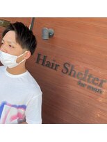 ヘアーシェルターフォーメン(Hair Shelter for men)&nbsp;王道アップバング