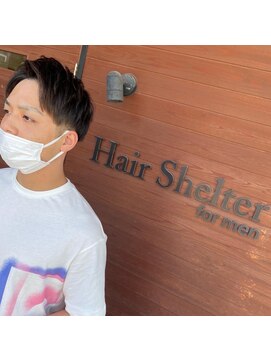 ヘアーシェルターフォーメン(Hair Shelter for men) 王道アップバング
