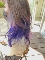 ダブル(W)&nbsp;【hair salon W】グラデーショーンパープル