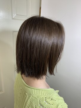 サロンドマックス(salon de max) 《salon de max》パツッとボブ×イルミナカラー