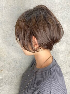 ユアーズ ヘア 恵比寿本店(youres hair) 丸みショート　ぷっつんボブ　くびれボブ　マッシュショート