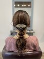 ラ ルート 焼津店(La route) 結婚式参列ヘアーダウンスタイル玉ねぎおろし池田 要