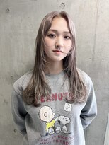 ヘアーデザイン アルエ(HAIR×design ARUE)&nbsp;ホワイトベージュ×ローライト