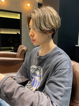 ナイン(N INE.) センターパート・ハイライト・メッシュ