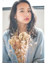 ムーク 海老名(MUUK)&nbsp;【MUUK海老名】アッシュブラック/ヘルシールーズウェーブ