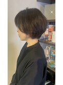 ショートボブ/丸みショート/ショート/大人ショート