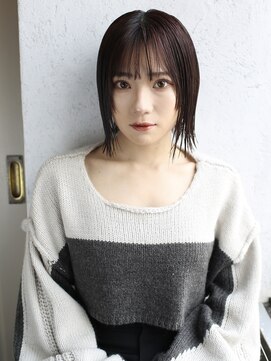 バース(BIRTH) 天神【BIRTH】カールセミディ外はねボブ 艶髪フェイスレイヤー13