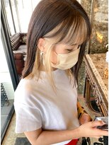 ネイク(Nake)&nbsp;インナーカラー/フェイスフレーミングカラー/ブロンド/ベージュ