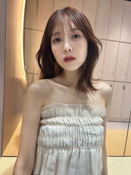 グロー 大宮(GLROW) レイヤーカット顔周り前髪韓国おくれ毛くびれharuhi