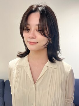 トレス(TRESS) ミディアム　顔周り　サイドバング　フェイスレイヤー　表参道