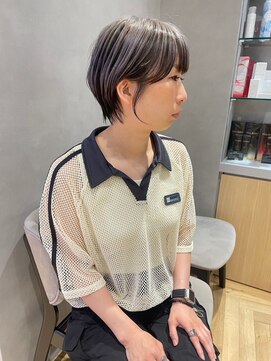 ジルバイジアン(JILL by GIEN) アンブレラカラー◇シルバーパープル