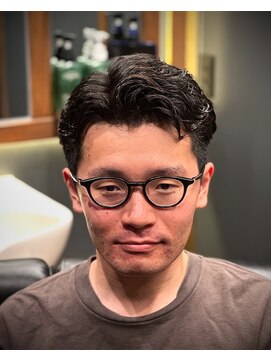 銀座 シノ 本店(shino) <理容室>メンズカット パーマ ワンカールパーマ