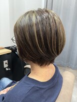 テーラヘアー 君津店(TELA HAIR)&nbsp;ハイライト×ピスタチオベージュ【TELA HAIR 君津店】