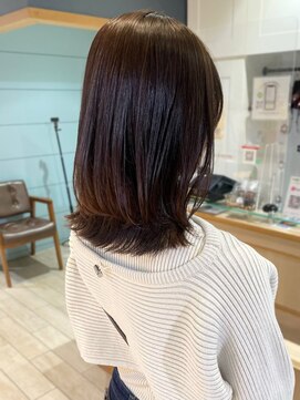 プラグ バイ ネオリーブ(plug by neolive) ボブルフ×髪質改善[髪質改善/縮毛矯正/韓国]H