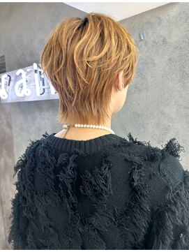 ヴェイン 渋谷(vain) マッシュウルフ ベージュ