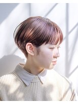 ルプラ ブリリアント(le-pla brilliant)&nbsp;マッシュ/ベリーショート/オレンジベージュ/ブリーチ/黒髪/豊橋