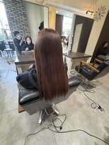 ユニ(Uni.)&nbsp;艶髪！ピンクブラウン