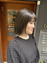 ウィーク 梅田(UiiC)&nbsp;今のヘアに飽きた方に ◎ 前上がりボブ 【 uiic stylist rira 】