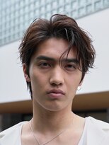 センターパートニュアンスパーマフェザーパーマシャドウパーマ