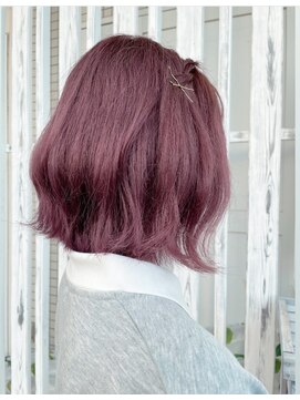 フェイス(faith) ライブ参戦カラー！チェリーピンク×バイオレット